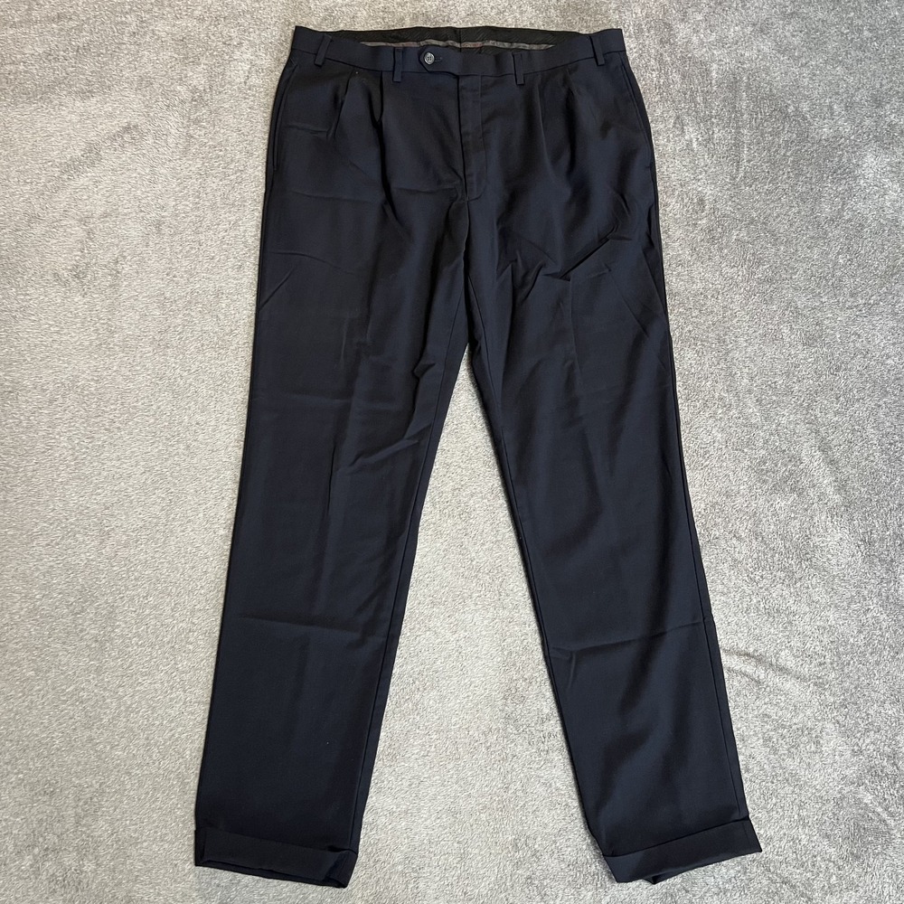 Ralph Lauren mens‎ dress pants High Performance Wool 38x34 Black
